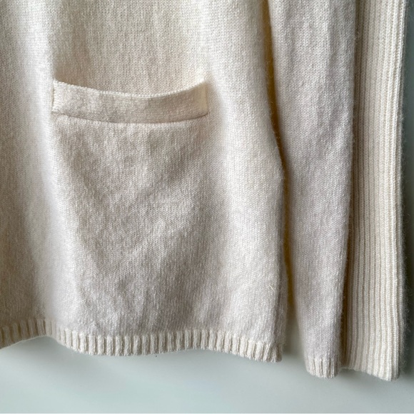 EUC TSE Cashmere Sweater, Long, Pockets, light rose cream, size S - Picture 5 of 8